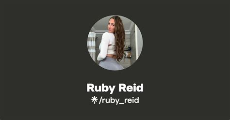 ruby reid leaked|Ruby Reid : r/GodCreatedWoman